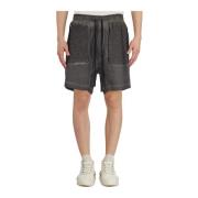 Thom Krom Stretch Bomull Bermuda Shorts Gray, Herr