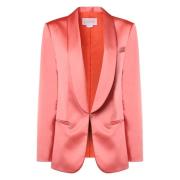 Genny Rosa Dinner Jacket Blazer Pink, Dam