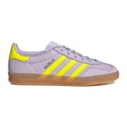 Adidas Gazelle Indoor Woman Silver Dawn Sneakers Purple, Herr