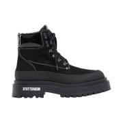 Stutterheim Nubuck Ankelboots för blött väder Black, Unisex