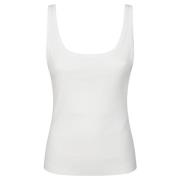 MM6 Maison Margiela Stilren Tanktop för Kvinnor White, Dam