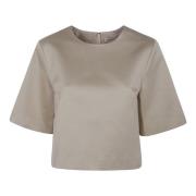 By Malene Birger Mysig Stickad Kofta Tröja Beige, Dam