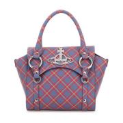 Vivienne Westwood Betty Tryckt Läder Handväska Multicolor, Dam