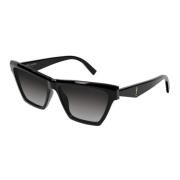 Saint Laurent Cat-Eye Glasögon M103 Glamour Stil Black, Unisex