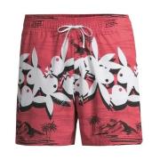 Amiri Hawaiianska badshorts med fickor Multicolor, Herr