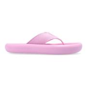 Stella McCartney Air Slides Gummisula Logodetalj Pink, Dam