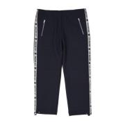 Love Moschino Logo Sweatpants med Sidologoband Blue, Herr