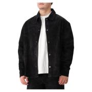 Daily Paper Blommig Laser Overshirt Black, Herr