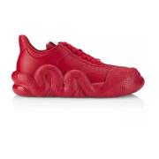 Giuseppe Zanotti Cobra Sneakers Läder Herrskor Red, Herr