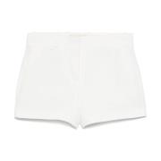 Ermanno Scervino Denim Sommar Shorts White, Dam