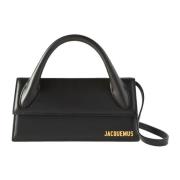 Jacquemus Chiquito Long Väska med Avtagbar Rem Black, Dam