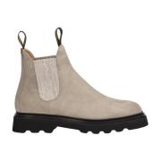 Doucal's Kvinnors mocka beatles ankelboot | sand Beige, Dam