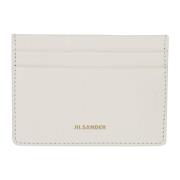 Jil Sander Herr Plånbok Krita med Kortplatser White, Herr