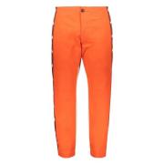 Dsquared2 Kontrast Sidestripe Trackbyxor Orange, Herr