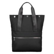 Bottega Veneta Nylon Tote Väska Black, Herr