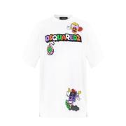 Dsquared2 T-Shirts White, Herr