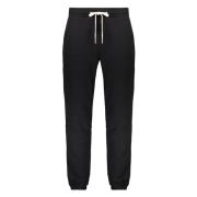 John Elliott Bomull Track-Pants Elastisk Midja Fickor Black, Herr