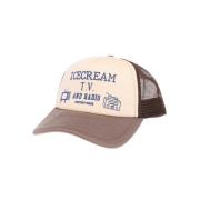 Icecream Mesh Back Baseball Cap Brown, Herr