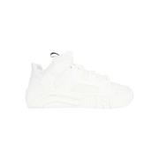 Gcds Mid-top Gummisneakers White, Herr