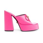 Versace Sandaler Fuchsia Pink, Dam