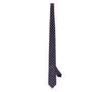 Corneliani Sidens Jacquard Slips Purple, Herr