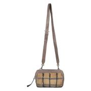 Lorena Antoniazzi Rävpäls Crossbody Väska Brown, Dam