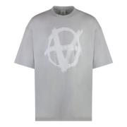 Vetements Anarki Bomull T-shirt Gray, Herr