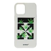 Off White Tryckt iPhone 12 Pro Max skal med pil tillbaka White, Herr