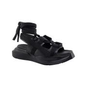 Rick Owens Stilren Sandal för Modemedvetna Fötter Black, Herr