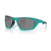 Oakley Matt Blå Solglasögon med Prizm Black Linser Blue, Unisex