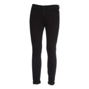 Dondup Svarta Skinny Jeans Aw24 Black, Herr