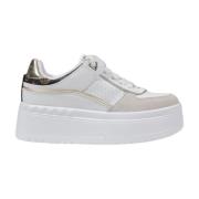 Guess Vita Platform Lace-Up Skor Kvinnor White, Dam