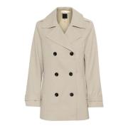 InWear Klassisk Sailor Coat Jacka Haze Melange Beige, Dam