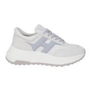 Hogan Mocka och läder Ivory Sneakers White, Dam