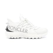 Moncler Lättvikts Trail Sneakers White, Dam