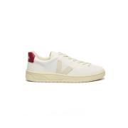 Veja Vita Sneakers med Naturlig V-Detalj White, Dam