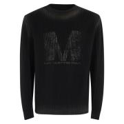 MM6 Maison Margiela Crewneck Sweatshirt Black, Herr