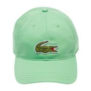 Lacoste Grön Big Croco Keps Green, Herr