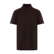 Loro Piana Brun Bomull Kashmir T-shirts och Polos Brown, Herr