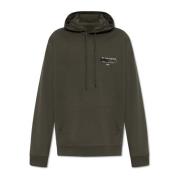 AllSaints Hoodie Redact Black, Herr