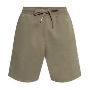 Ami Paris Logo Shorts Green, Herr