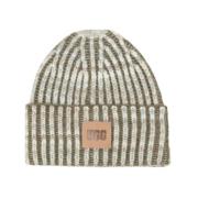 UGG Chunky Space Dye Beanie Hat Green, Dam