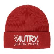 Autry Sportig Unisex Mössa med Logotryck Red, Herr