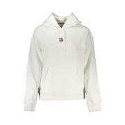 Tommy Hilfiger Vit Bomullssweatshirt för Kvinnor White, Dam