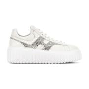 Hogan Vita Sneakers med Flatform Sula White, Dam