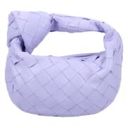 Bottega Veneta Laeder handvskor Purple, Dam