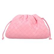 Bottega Veneta Laeder kuvertvskor Pink, Dam