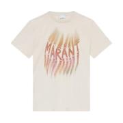 Isabel Marant Étoile Beige T-shirt för kvinnor Beige, Dam