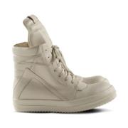 Rick Owens Vita Snörskor Gummisula White, Dam