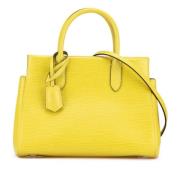 Louis Vuitton Vintage Pre-owned Laeder louis-vuitton-vskor Yellow, Dam